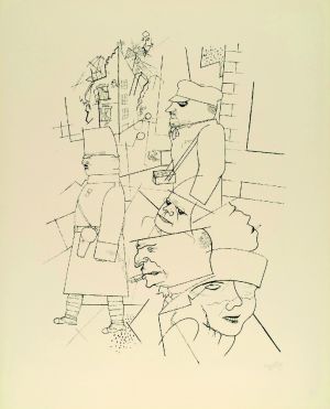 George Grosz, la crueldad de las guerras y la belleza en un artista custico y poltico